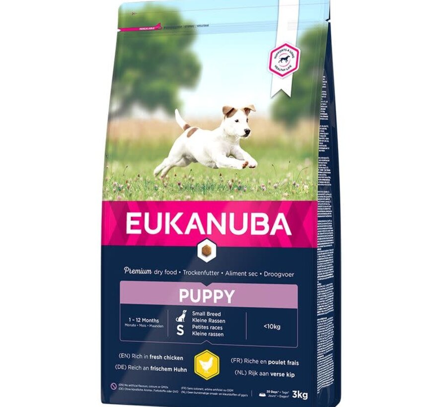 Eukanuba Puppy Small Kip Hondenvoer 3kg