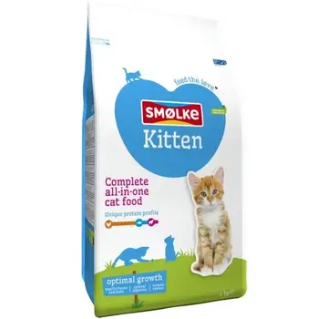 Smølke Smølke Kitten Kattenvoer Kip Vis 4kg