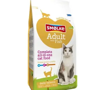 Smølke Smølke Adult Kattenvoer Vis 4kg