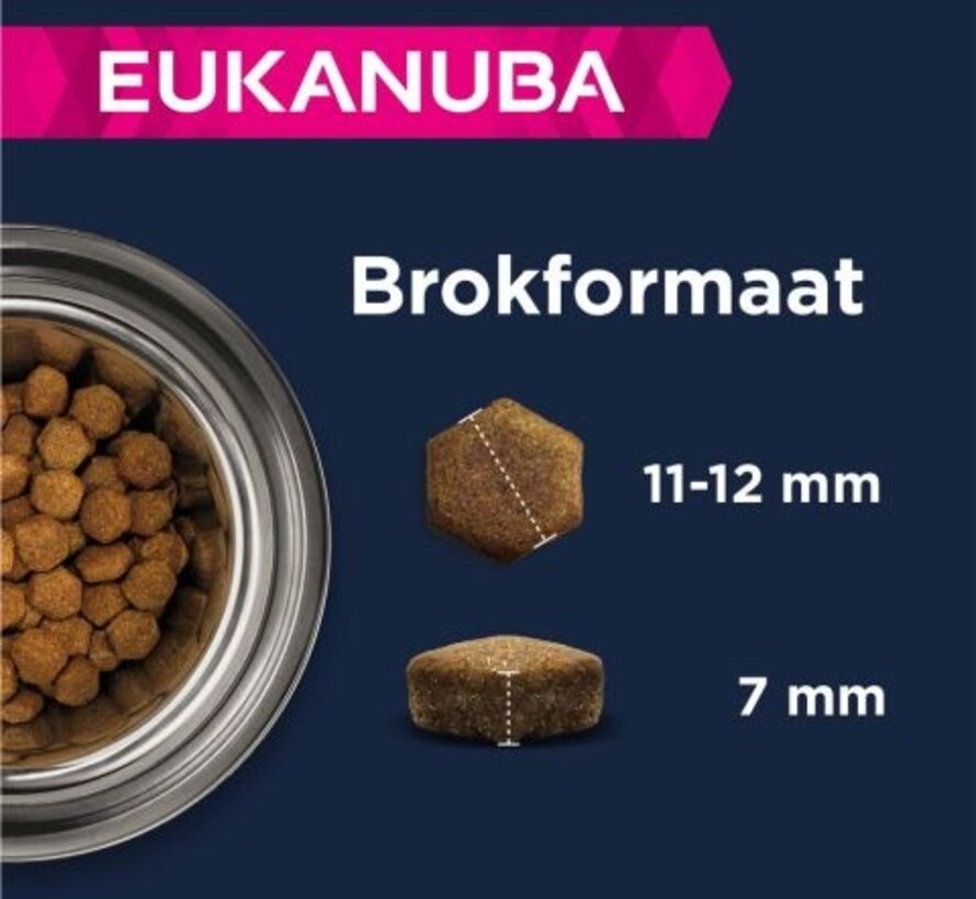 Eukanuba Puppy Small/Medium Lam&Rijst 2,5kg