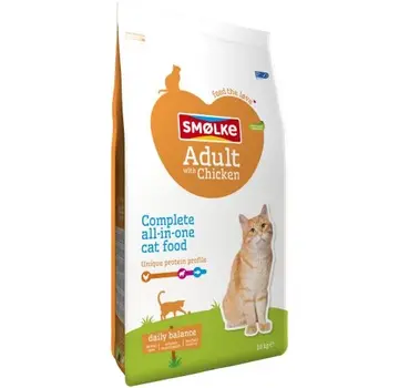 Smølke Smølke Adult Kattenvoer Kip 10kg