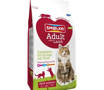 Smølke Smølke Adult Kattenvoer Lam Kip 2kg