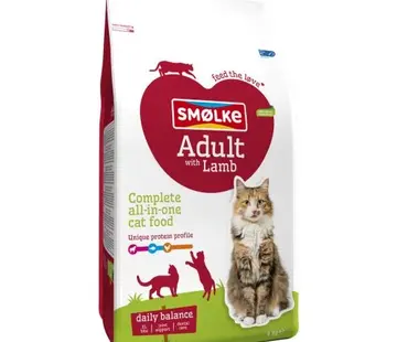 Smølke Smølke Adult Kattenvoer Lam Kip 4kg