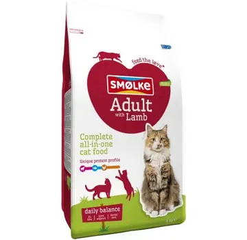 Smølke Smølke Adult Kattenvoer Lam Kip 4kg