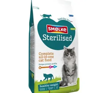 Smølke Smølke Sterilised Kattenvoer Kip Vis 4kg