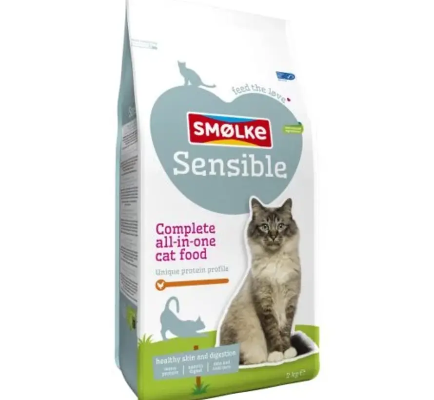 Smølke Sensible Kattenvoer Kip 4kg