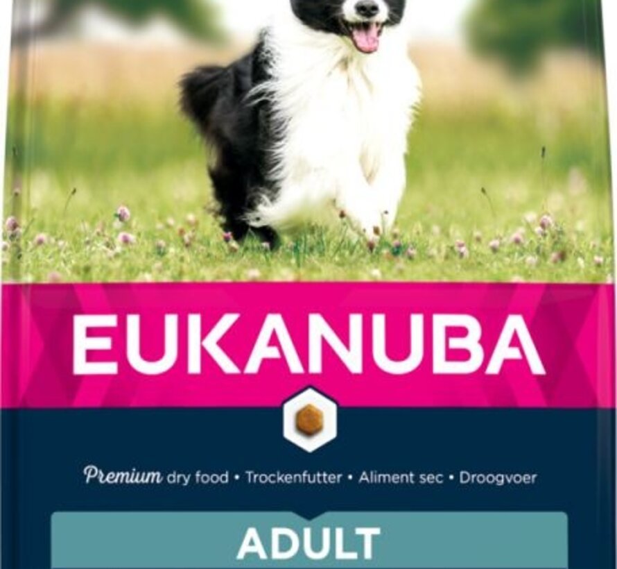 Eukanuba Adult Small/Medium Lam&Rijst Hondenvoer 2,5kg