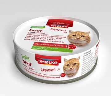 Smølke Smølke Soft Paté Kattenvoer Rund 80gram