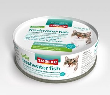 Smølke Smølke Soft Paté Kattenvoer Vis 80g