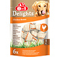 8in1 Delights Bone Kip  Snack 6st