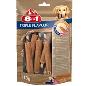 8in1 8in1 Triple Flavour Ribs Snack 6st
