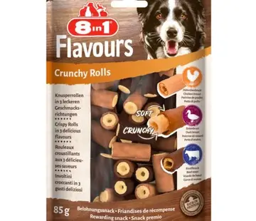 8in1 8in1 Flavours Crunchy Rolls 85g