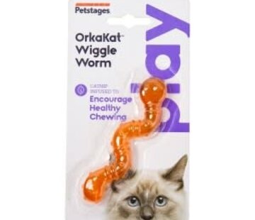 Petstages Petstages OrkaKat Wiggle Worm speeltje voor Katten (1st)
