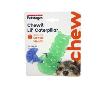 Petstages Petstages Chewit Lil' Caterpillar Kauwspeeltje voor Honden (1st)
