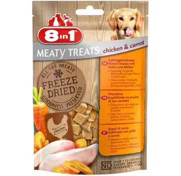 8in1 8in1 Meaty Treats Chicken/Carrot 50g