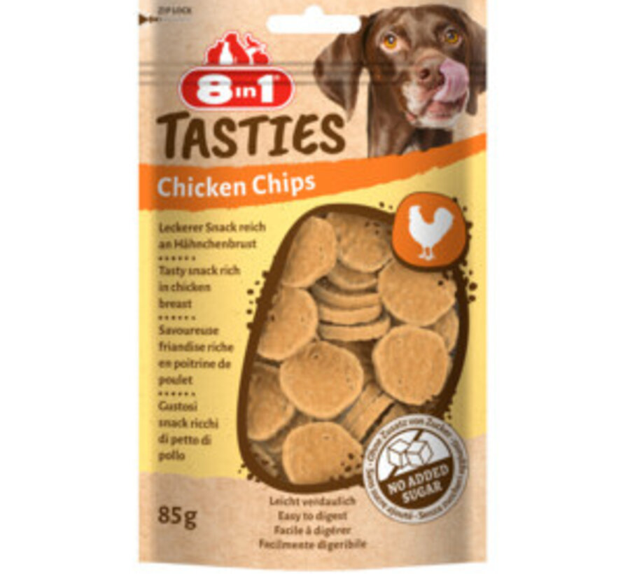 8in1 Tasties Chicken Chips 85gr