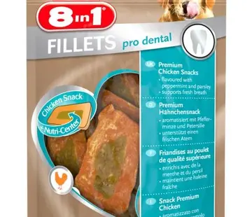 8in1 8in1 Fillets Pro Dental Snack 80g