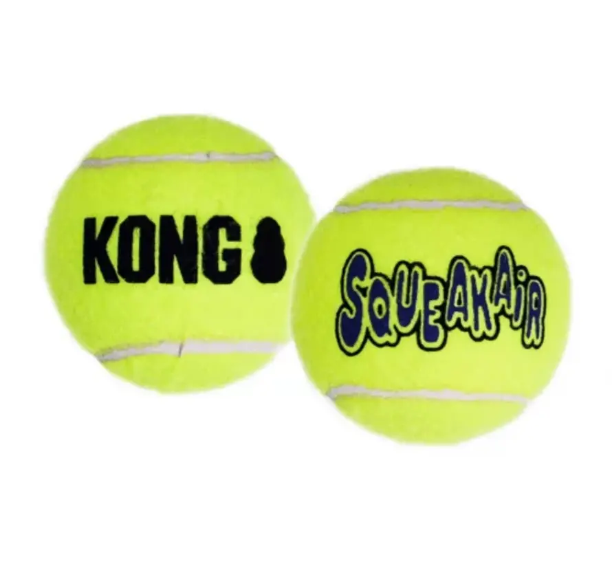 Kong Air Squeaker Tennis Bal XS 3st