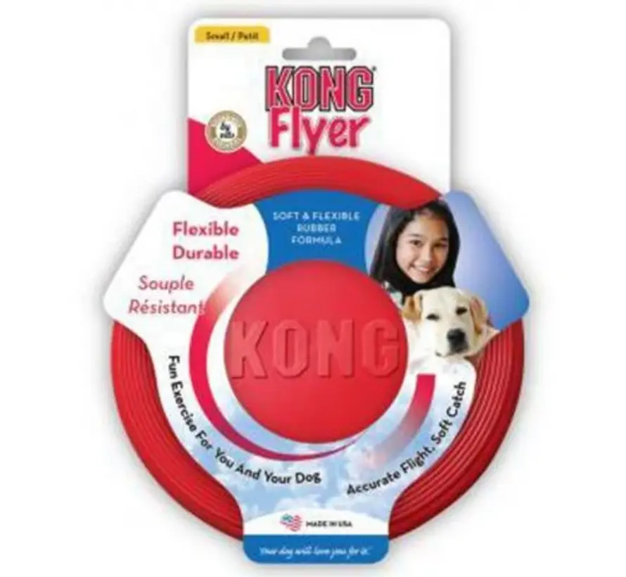 Kong Frisbee Rubber 22,5cm