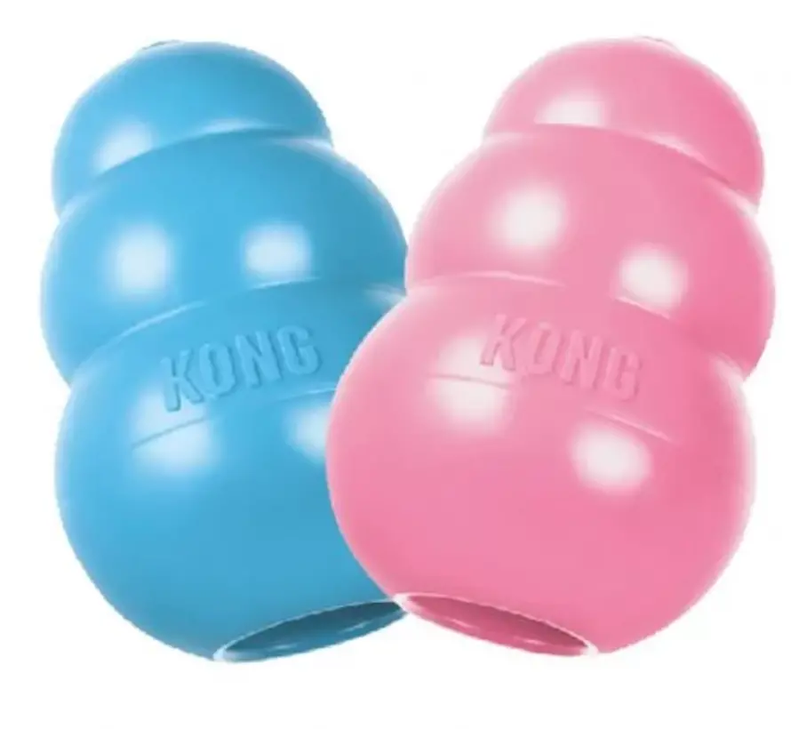 Kong Puppy Blauw of Roze