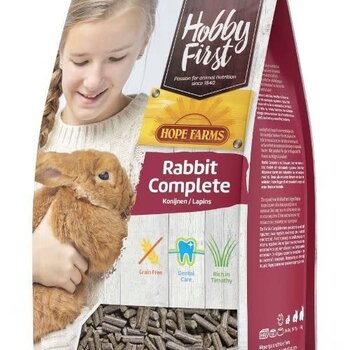 Hobby First HopeFarms Hobby First HopeFarms Complete Rabbit Konijnenvoer 3kg