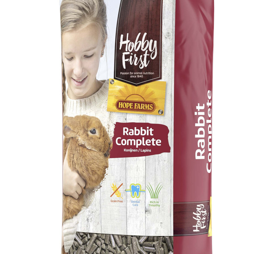 Hobby First HopeFarms Complete Rabbit Konijnenvoer 10kg