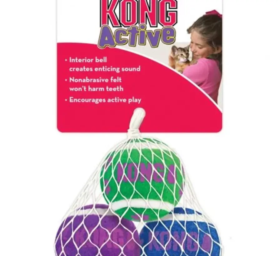 Kong Kat Tennis Ballen Met belletje