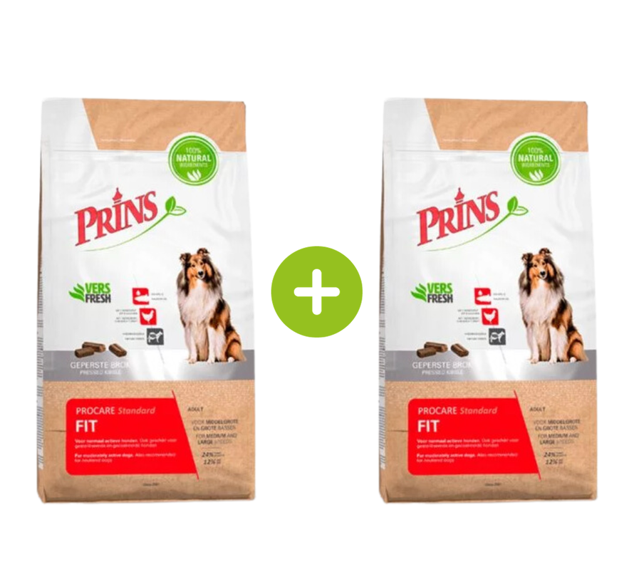 2x 20kg Prins Procare Standard Fit