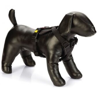 Beeztees Beeztees Premium Y-Tuig Parinca Zwart 59-67X25