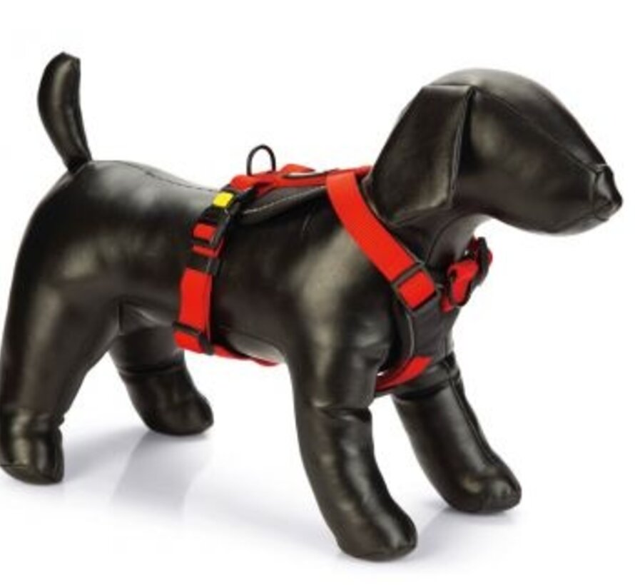 Beeztees Premium Y-Tuig Parinca Rood 80-95X30