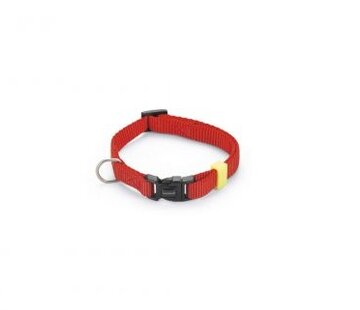 Beeztees Beeztees Halsband Uni Rood 48-70X25