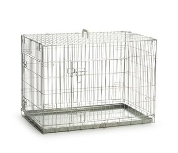 Beeztees Beeztees Hondenbench 2 Deurs Verzinkt 91X61X66