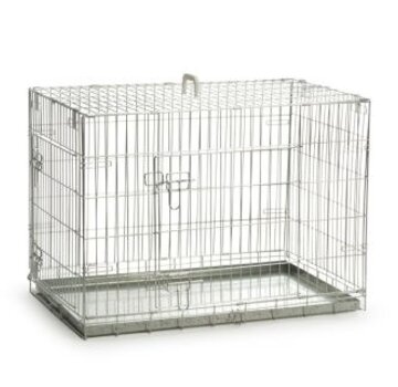 Beeztees Beeztees Hondenbench 2 Deurs Verzinkt 91X61X66