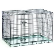 Beeztees Beeztees Hondenbench 2 Deurs Zwart 91X61X66