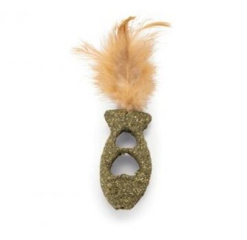 Beeztees Beeztees Kattenspeelgoed Catnip Vis Met Veren 12cm