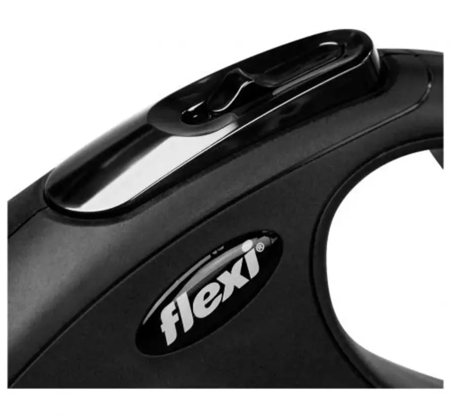 Flexi New Classic Koord M Zwart 5m