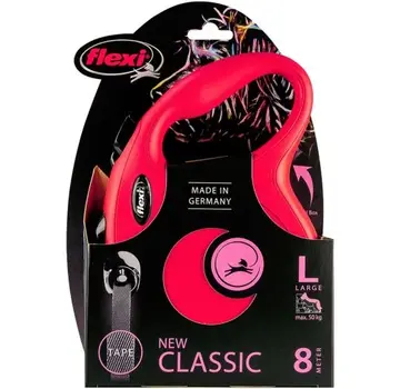 Flexi Flexi New Classic Tape L Rood 8m