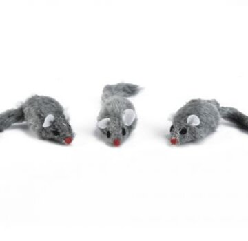 Beeztees Beeztees Kattenspeelgoed Muisje 3st