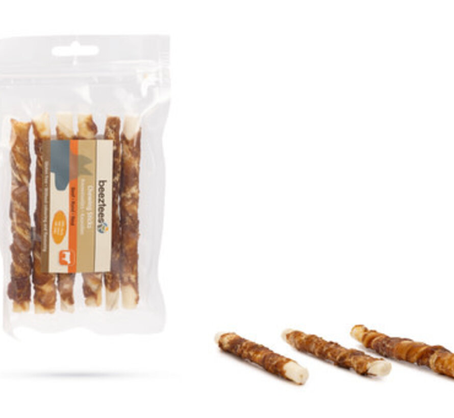 Beeztees Kauwstaafjes Eend 6st