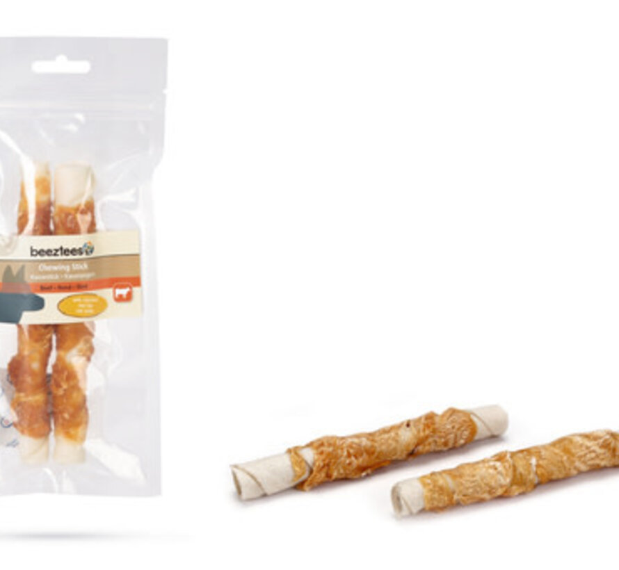 Beeztees Kauwstick Kip 2st 30g
