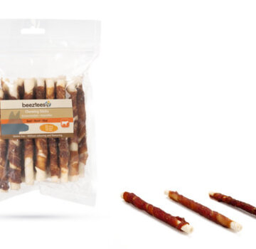 Beeztees Beeztees Kauwstaafjes Eend 20st