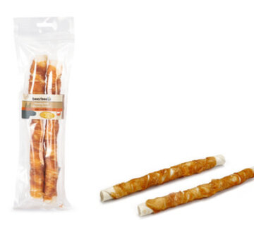 Beeztees Beeztees Kauwstick Kip 2st 80g
