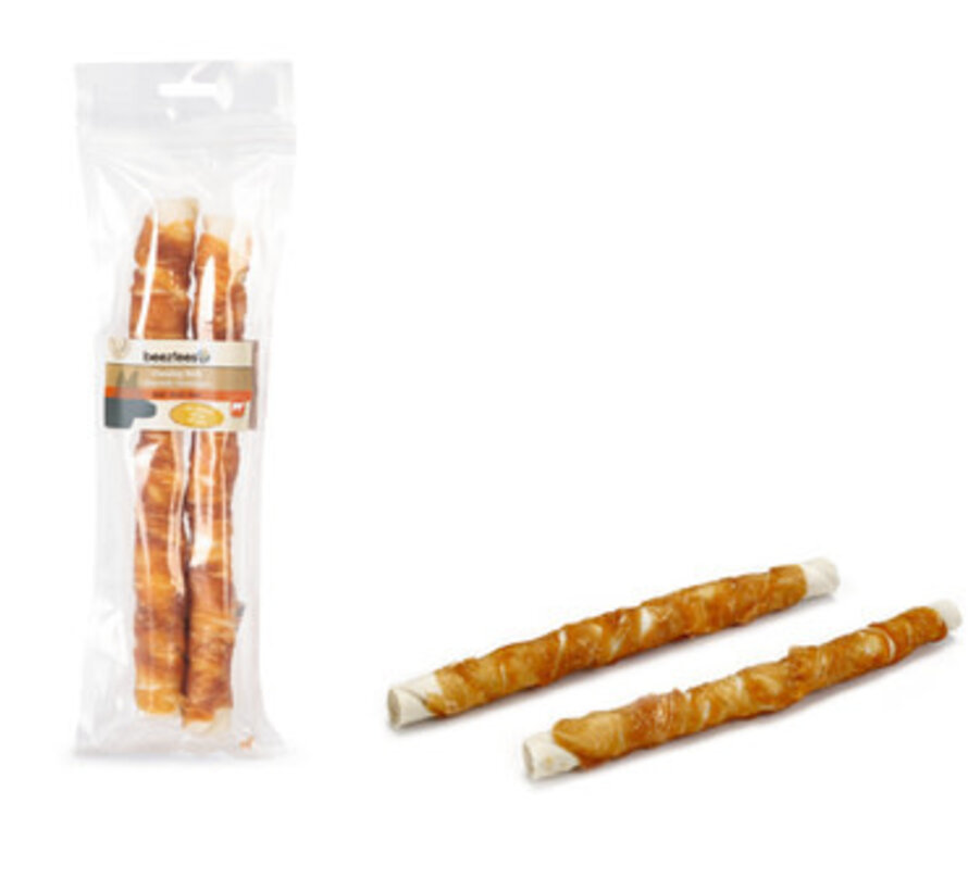 Beeztees Kauwstick Kip 2st 80g