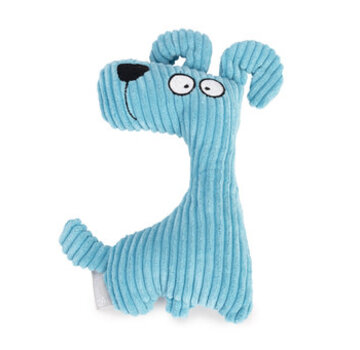 Beeztees Beeztees Hondenspeelgoed Rib Hond Luz Blauw (23cm)