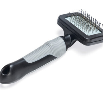 Beeztees Beeztees Slickerborstel Zwart/Grijs (17,5cm)