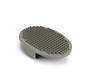 Beeztees Rubber Massageborstel Ovaal Grijs (13cm)