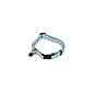 Beeztees Nylon Kattenhalsband Reflecterend Blauw 24.5-33cm