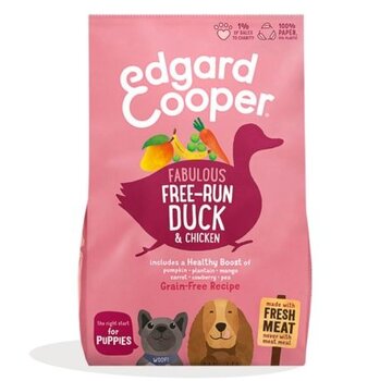 Edgard & Cooper Edgard & Cooper Hondenvoer Puppy Eend & Kip 700gr
