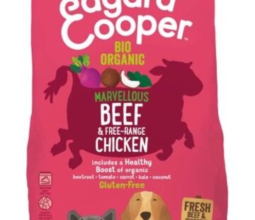 Edgard & Cooper Edgard & Cooper Hondenvoer Adult Bio Rund & Kip 7kg