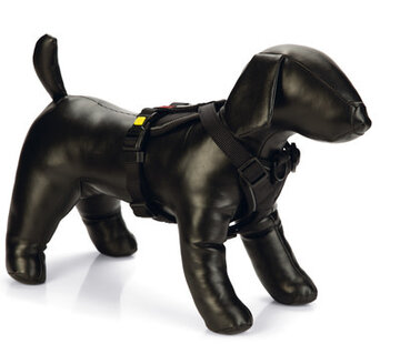 Beeztees Beeztees Premium Y-Tuig Parinca Zwart 42-46x20